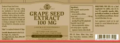 Solgar Grape Seed Extract 100 mg 30 stk