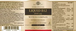 Solgar Liquid B12 59 ml