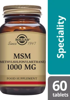 Solgar MSM 1000 mg Tablets 60 stk