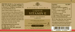 Solgar Natural Source Liquid Vitamin E 59 ml