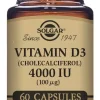Solgar Vitamin D3 4000 IU 60kaps