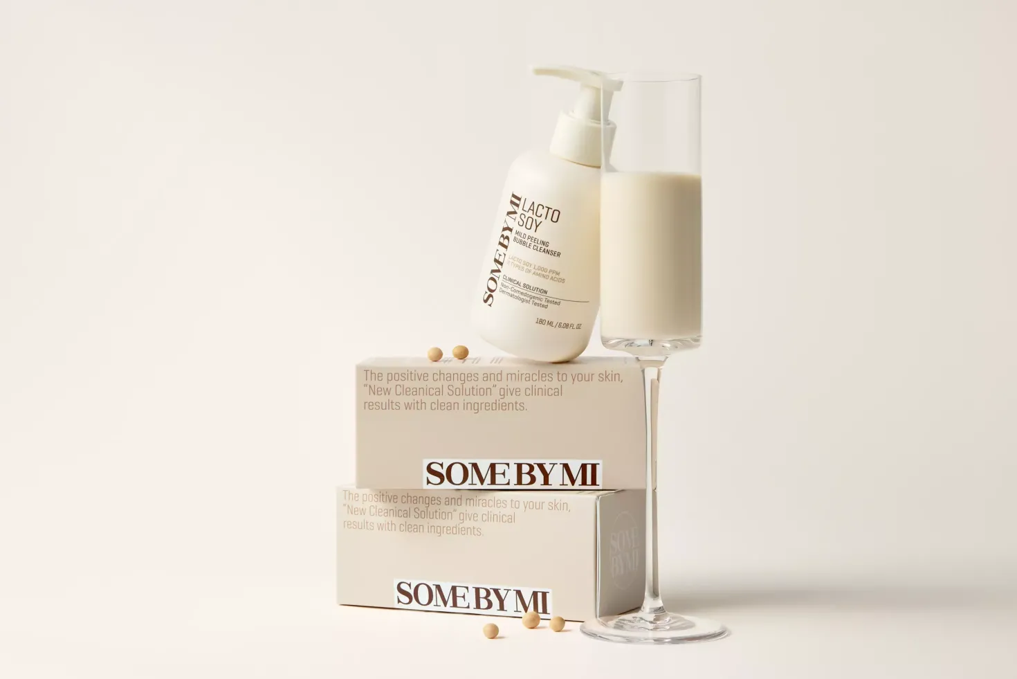 SOME BY MILactosoy Mild Bubble Peeling Cleanser 180 ml