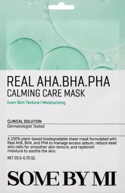 SOME BY MI Real AHA BHA PHA Calming Care Mask 20 g