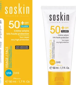 SOSkinSun Guard Sun Guard SPF50+ Fluid Sun Cream Very High Protection 50 ml