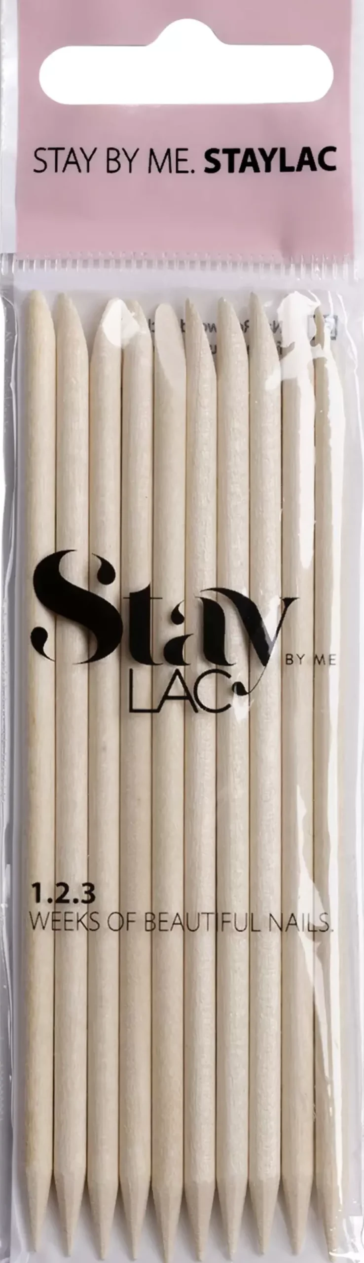 StayLAC Wooden Sticks Push Me Sticks 10 stk
