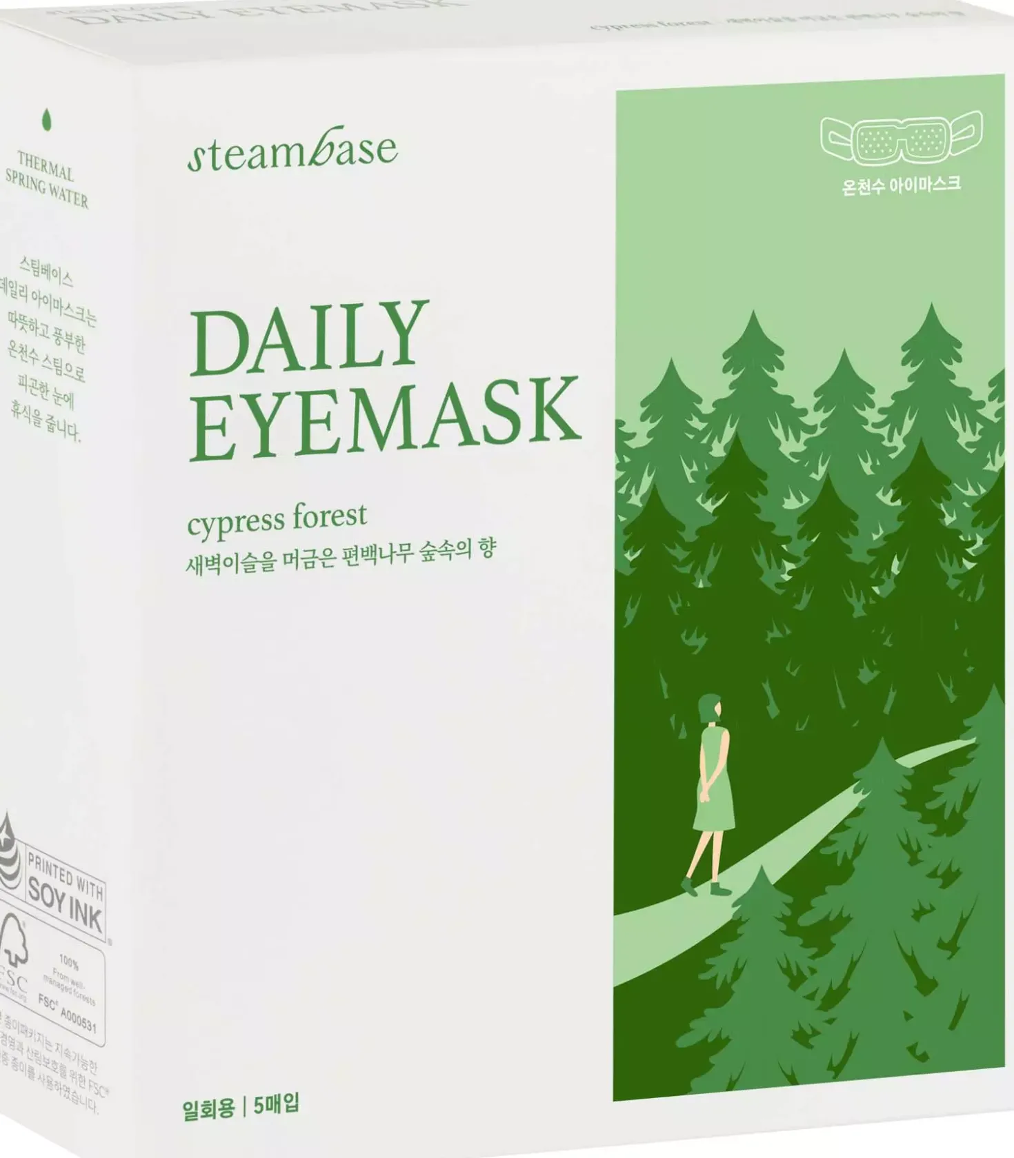 Steambase Daily Eyemask 5pcs Untitle 90 g