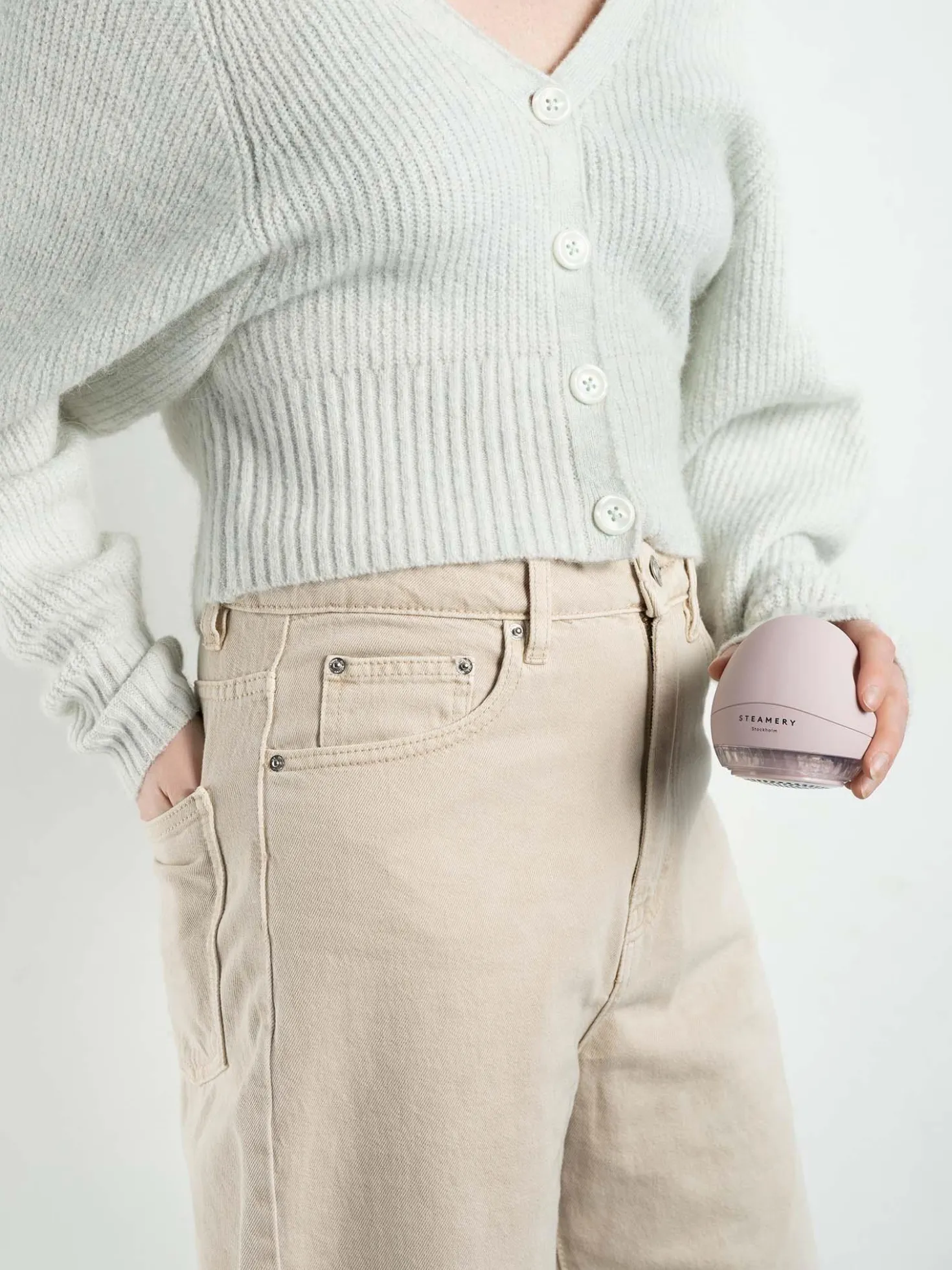 Steamery Pilo Lint Shaver Matte Pink