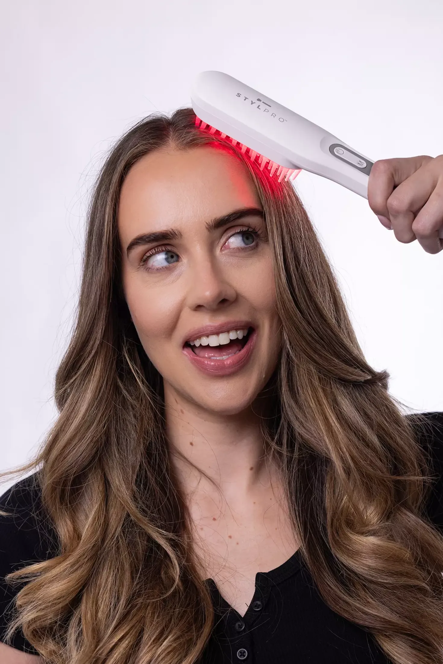 STYLPRO Re-Growth Red Light Hairbrush