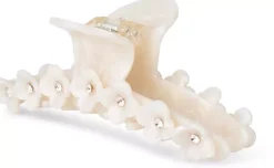 SUI AVA Bright Flower Clip White