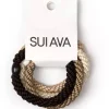 SUI AVA 4-pack Basic Essentials Elastics Pretty Autumn