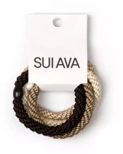 SUI AVA 4-pack Basic Essentials Elastics Pretty Autumn