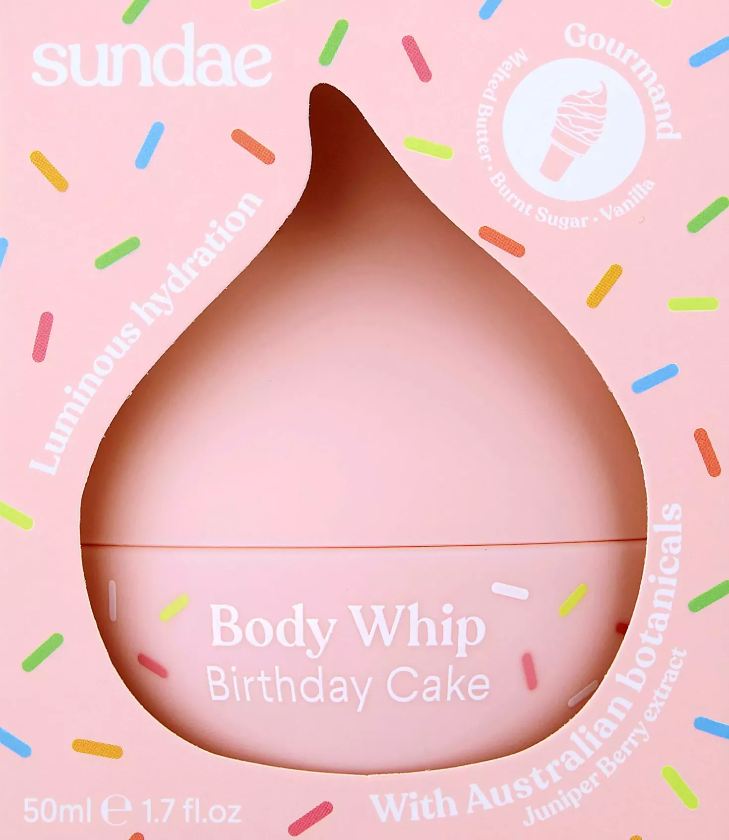 Sundae Birthday Cake Whip Moisturiser 220 ml