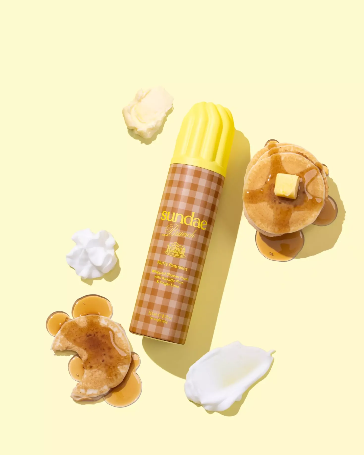 Sundae Fluffy Pancakes Whipped Shower Foam 260 ml