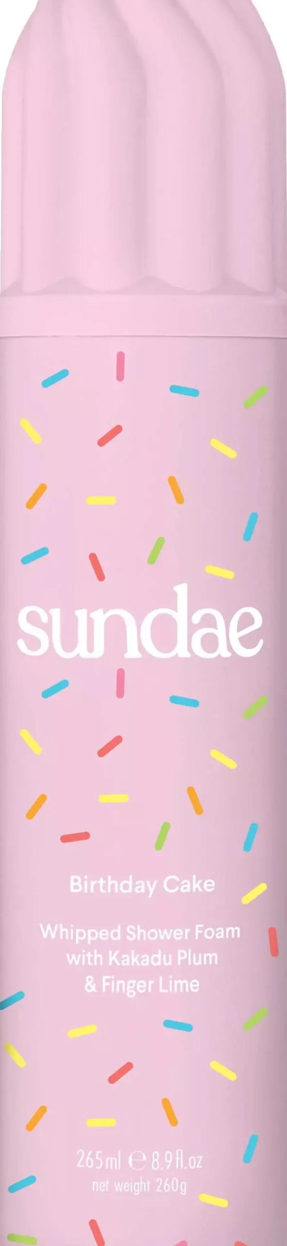 Sundae MINI Birthday Cake Whipped Shower Foam 97 ml
