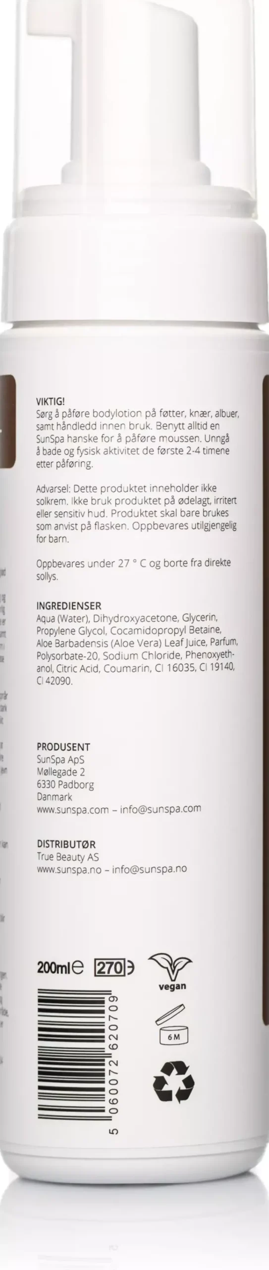 SunspaHedda Skoug X SunSpa Glow Tanning Mousse Dark