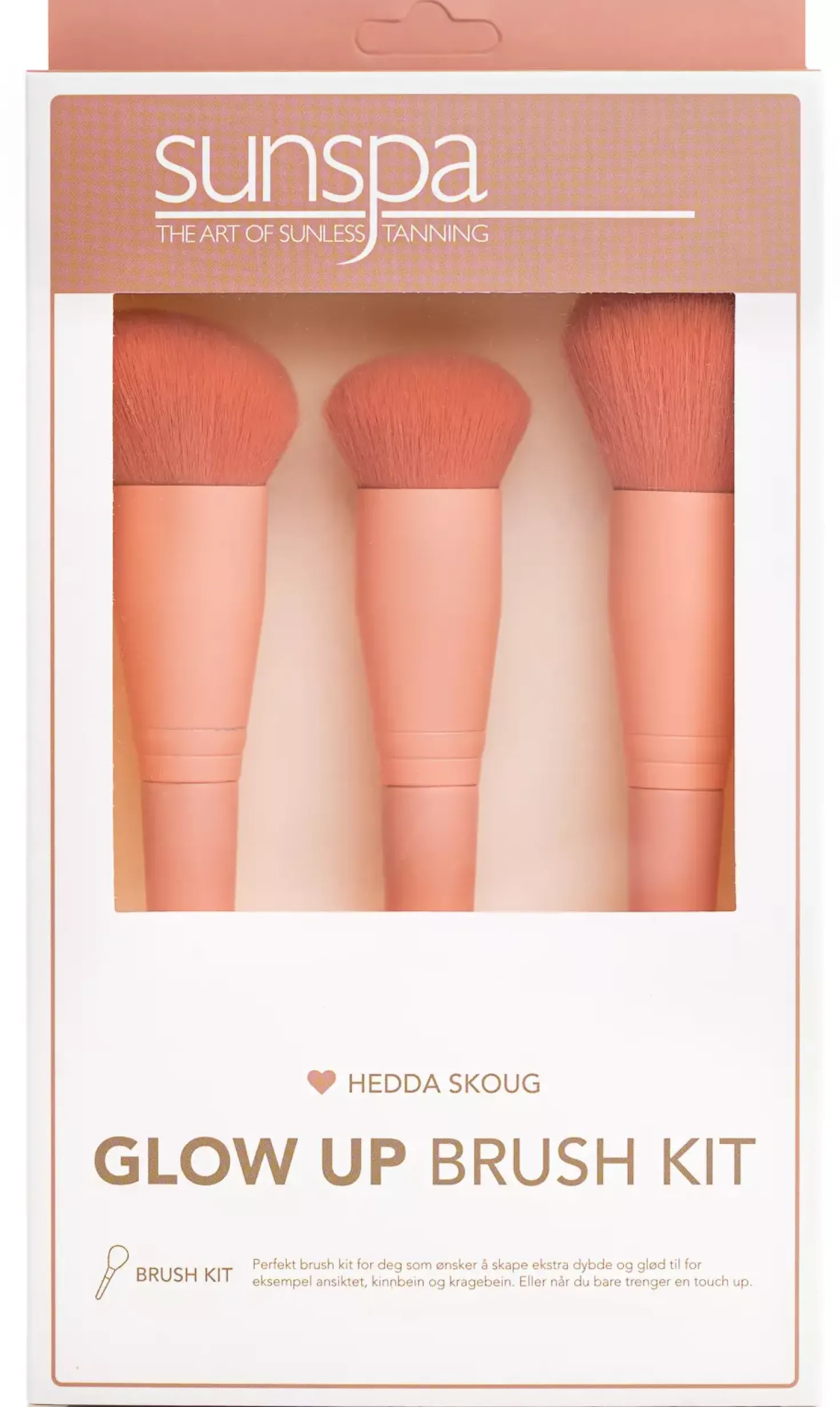 SunspaHedda Skoug X SunSpa Glow up Brush kit