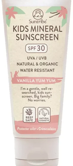 SuntribeSun Care Suntribe All Natural Mineral Kids Vanilla Sunscreen Spf 30