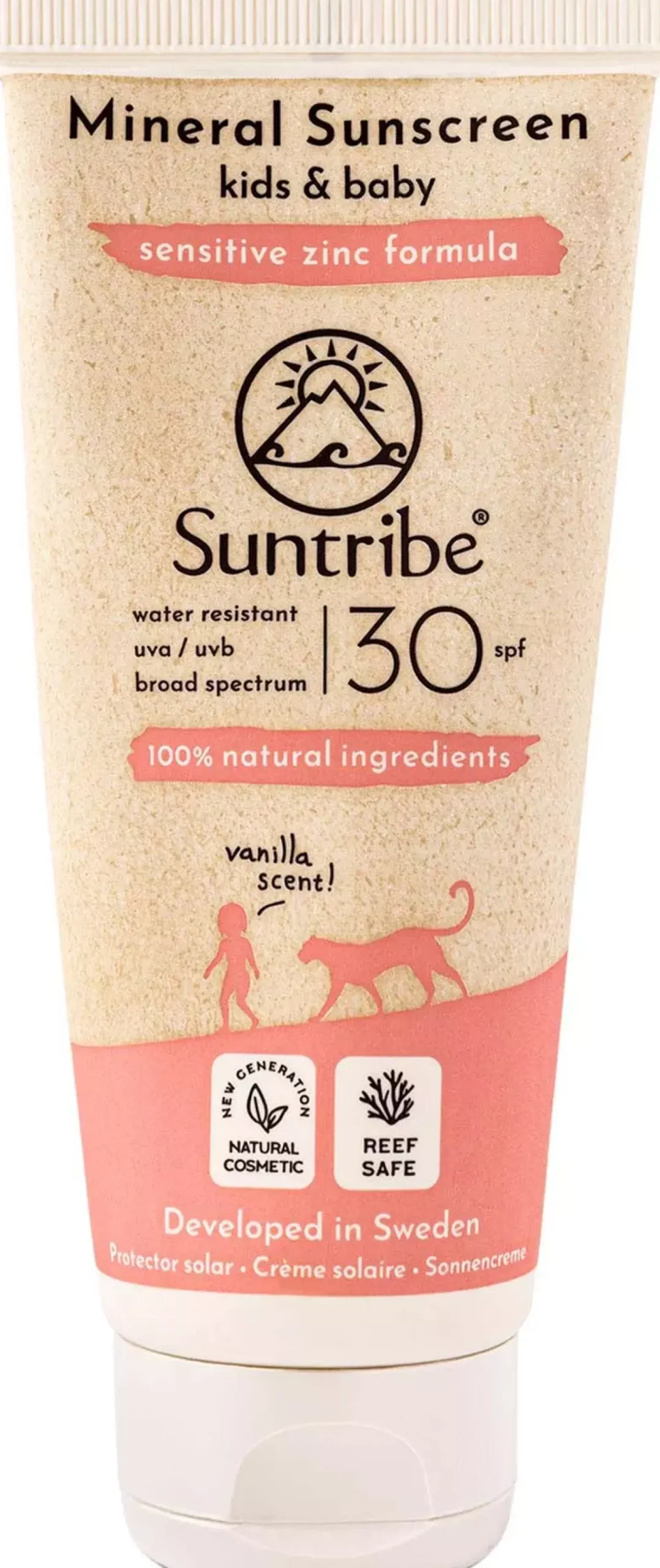 SuntribeSun Care Suntribe All Natural Mineral Kids Vanilla Sunscreen Spf 30
