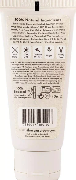 SuntribeSun Care Suntribe All Natural Mineral Day Cream Spf 20 40 ml