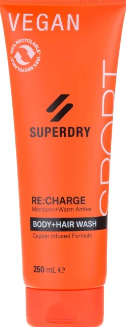 SuperdryRE:CHARGE Body & Hair Wash 250 ml