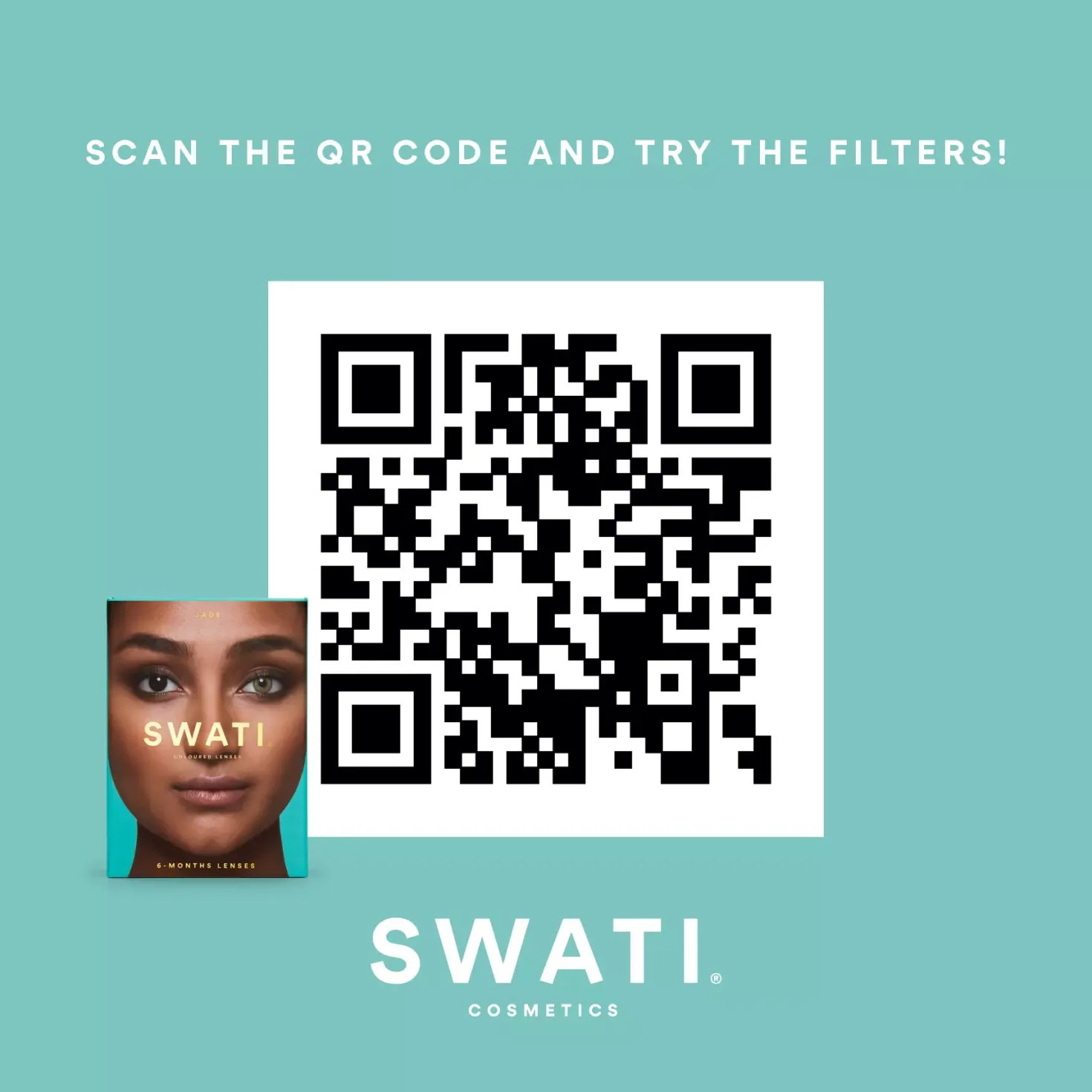 SWATI Cosmetics 1 Month Lenses Pearl
