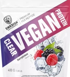 Swedish Supplements Clear Vegan Protein - Berrylicious 400 g