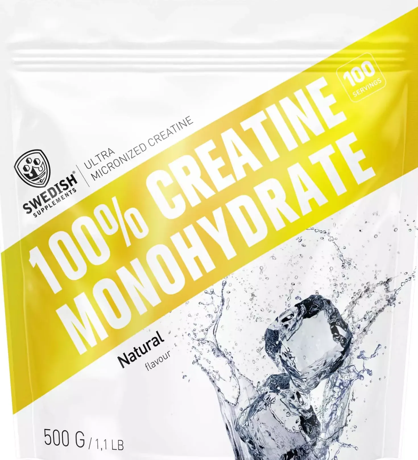 Swedish Supplements Creatine Monohydrate 500 g