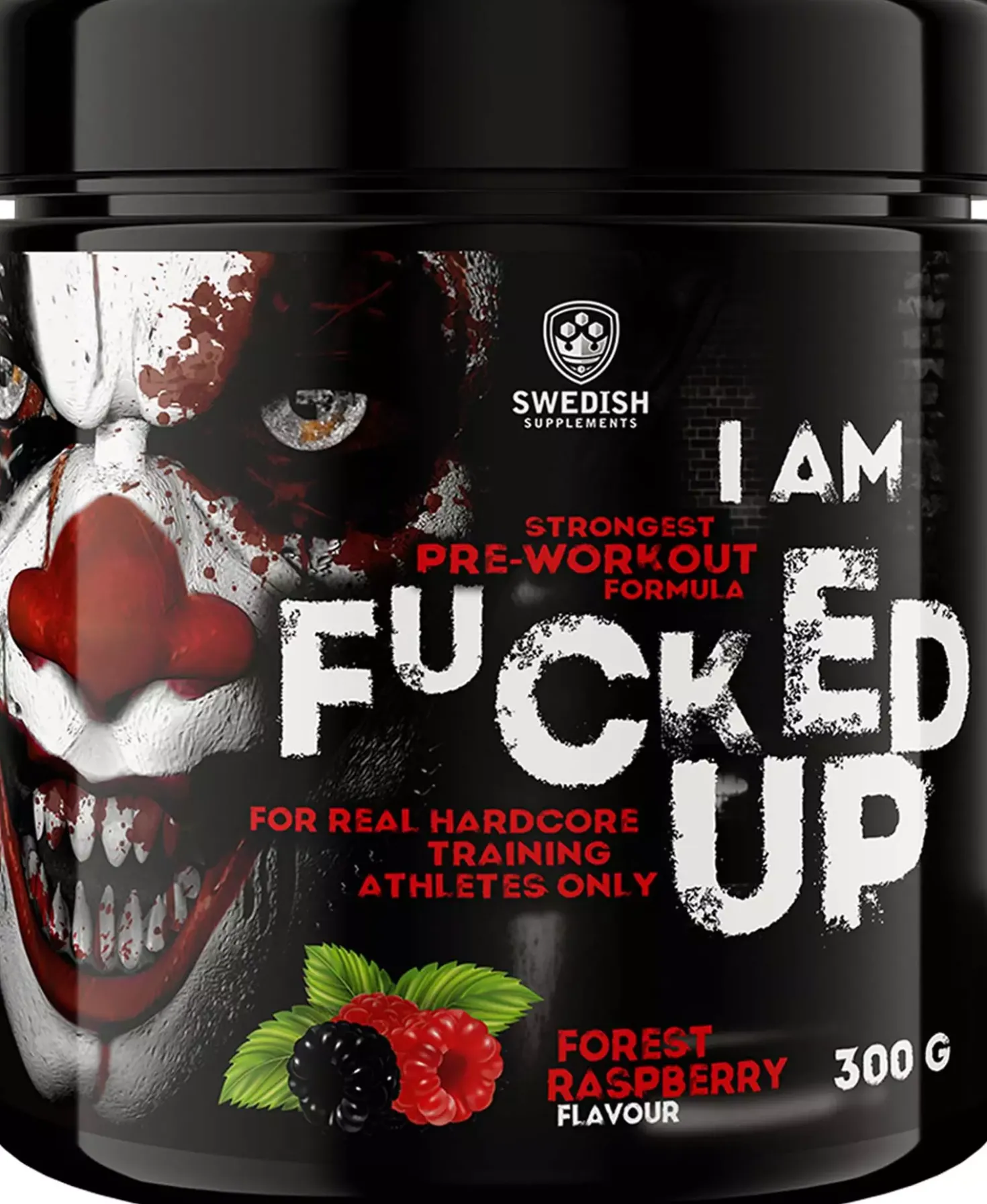 Swedish Supplements Fucked Up Joker - Forest Raspberry 300 g
