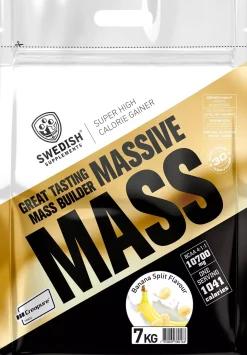 Swedish Supplements Massive Mass 7kg - Banana Split 7000 g