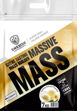 Swedish Supplements Massive Mass 7kg - Vanilla gelato 7000 g