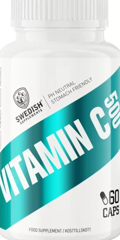 Swedish Supplements Vitamin C 500 60 stk