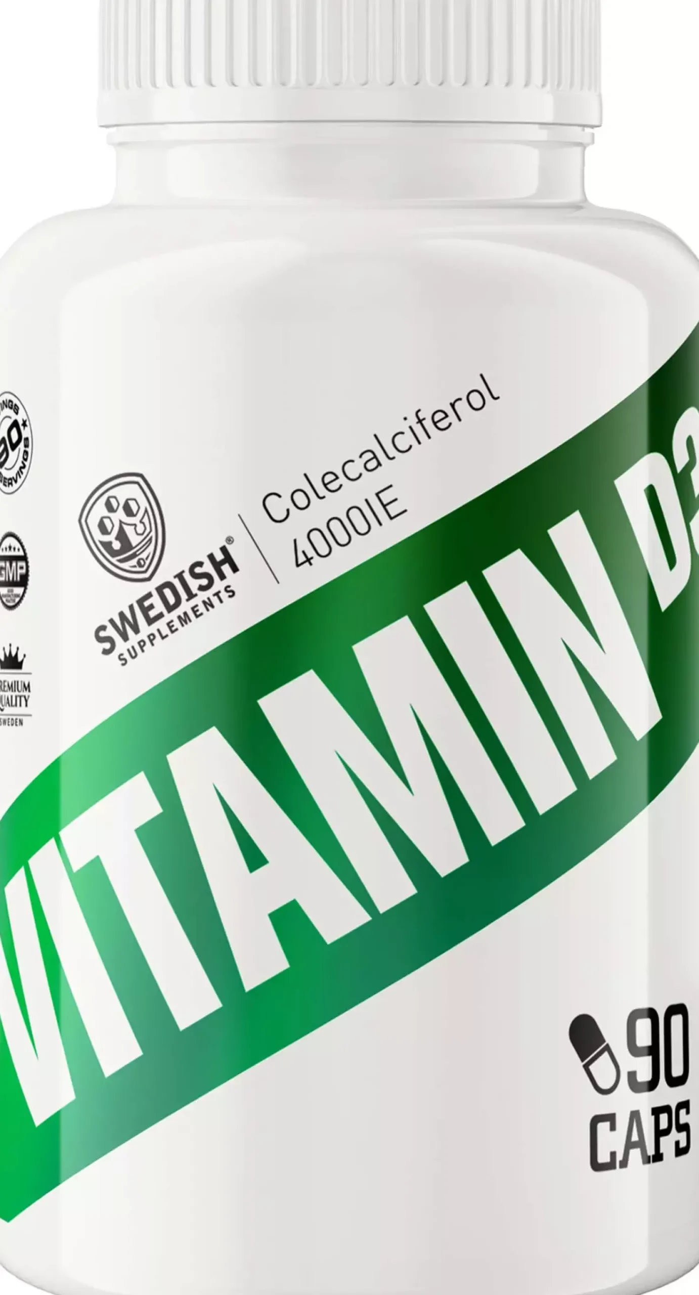 Swedish Supplements Vitamin D3 90 stk