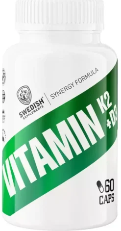 Swedish Supplements Vitamin K2 + D3
