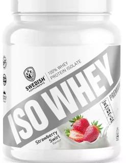 Swedish Supplements Whey Isolate - Strawberry swirl 700 g