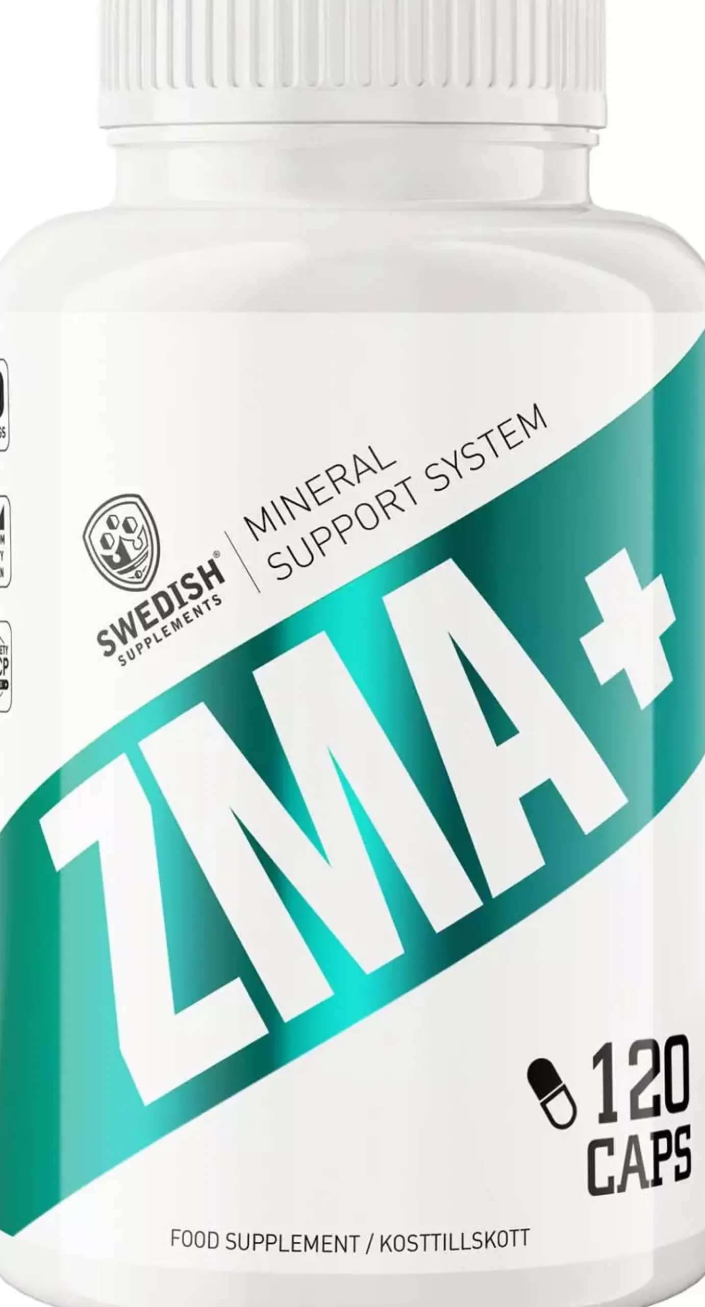 Swedish Supplements ZMA+ 120 stk