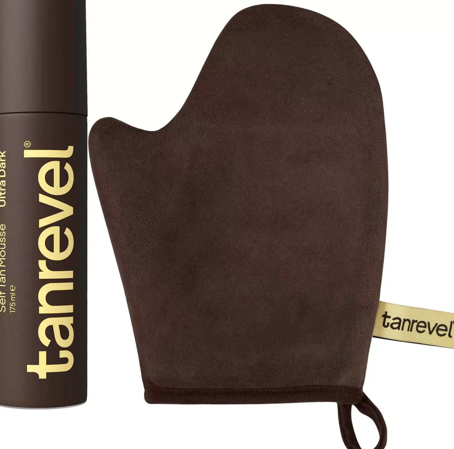 Tanrevel® Self Tan Bundle Ultra Dark Mousse 175 ml & Mitt