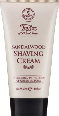 Taylor of Old Bond Street Sandalwood Shaving Cream Tube 50 ml