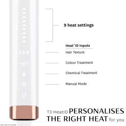 T3 Curl ID 32 mm Smart Curling Iron with Interactive Touch Interface