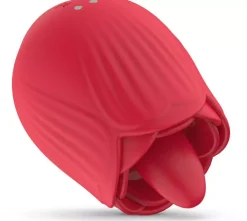 Teazers Licking & Vibrating Rose Vibrator