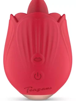 Teazers Licking & Vibrating Rose Vibrator