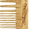 Tek Large Wooden Comb With Wide And Medium Sized Teeth