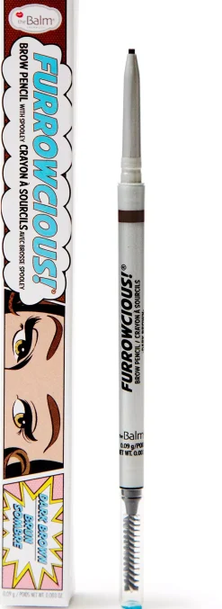 the Balm Furrowcious Brow Pencil Dark Brown