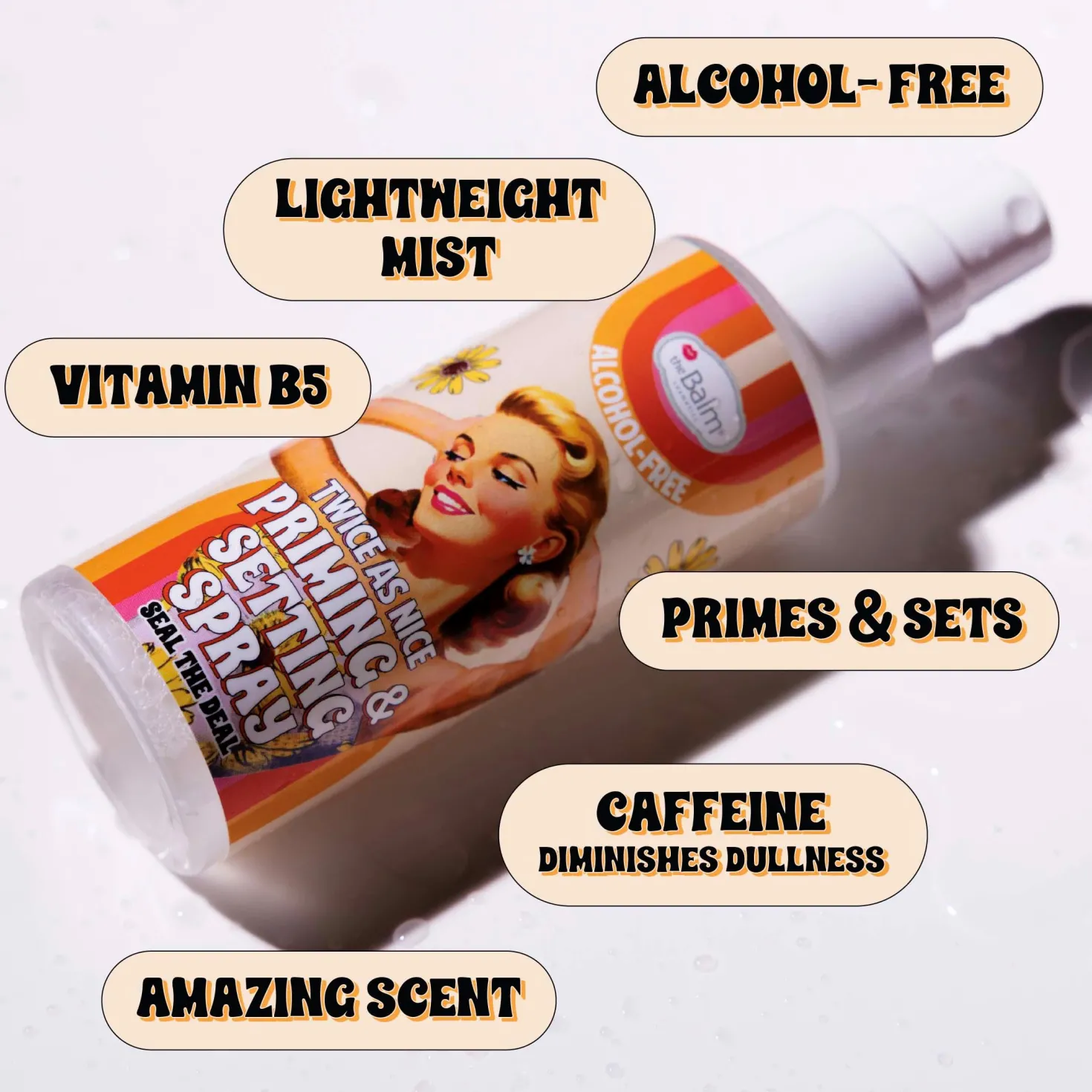 the Balm Twice as Nice Priming & Setting Spray 100 ml