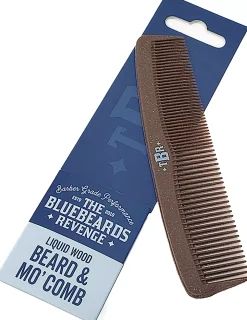 The Bluebeards Revenge Liquid Wood Beard Mo' Comb