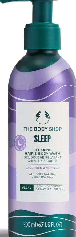 The Body ShopLavender & Vetiver Wellness Sleep Relaxing Hair & Body Wash 200 ml