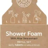 The Green Lab Co. Refill Shower Foam Lavender & Jasmin 4x125ml