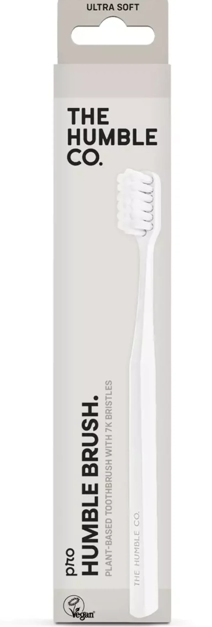 The Humble Co. Brush Plant-based - 7k bristles - Ultra soft Black