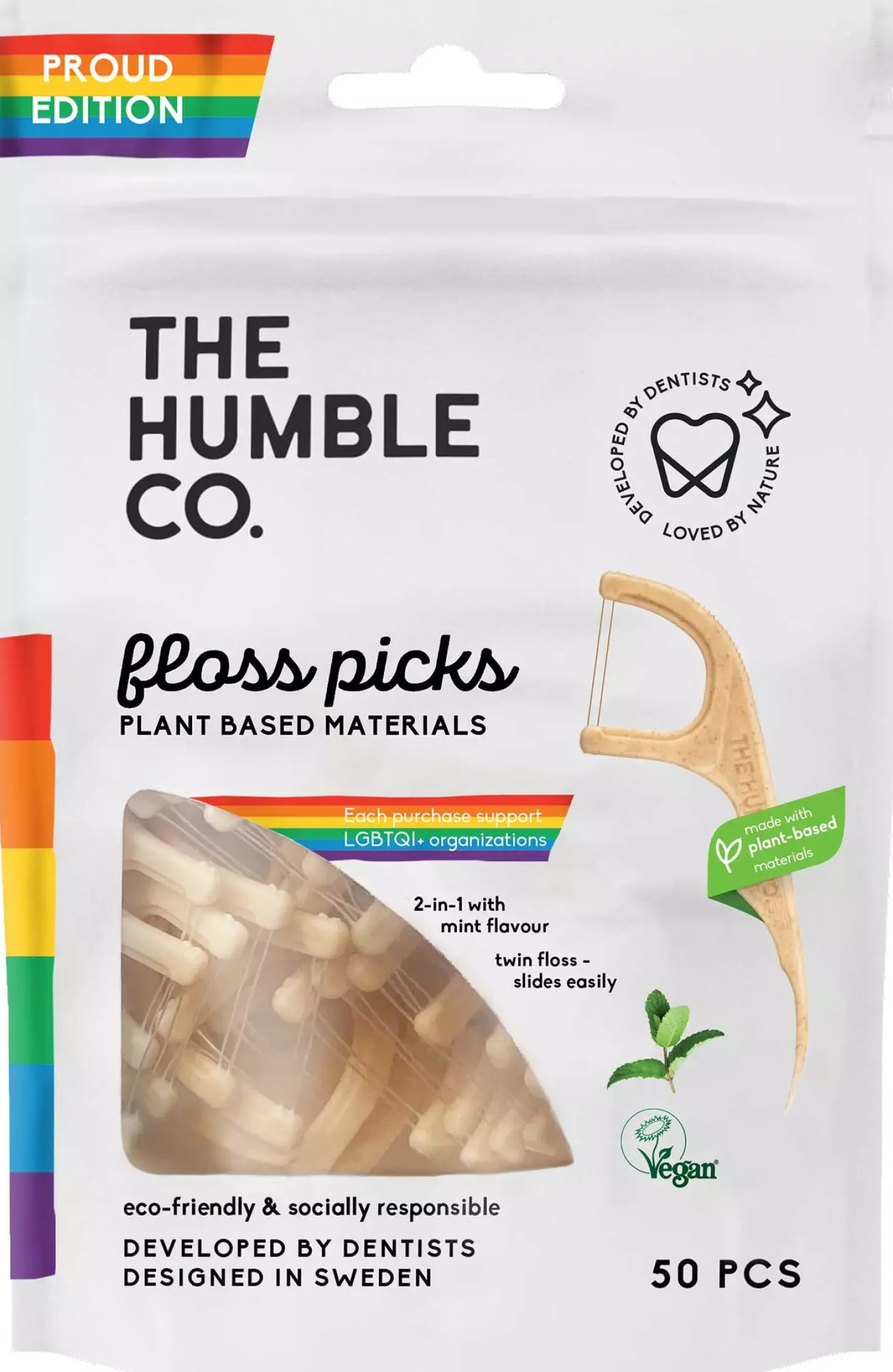 The Humble Co.Proud Edition Floss Picks
