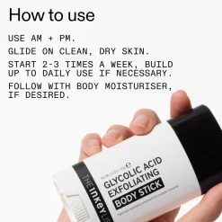 The Inkey List Glycolic Acid Exfoliating Body Stick 45 g