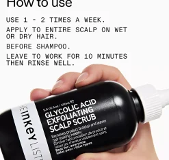 The Inkey List Glycolic Acid Exfoliating Scalp Scrub 150 ml